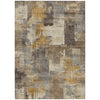Piper Looms Chantille Abstract ACN2069 Brown Machine Washable Area Rug main image