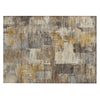 Piper Looms Chantille Abstract ACN2069 Brown Machine Washable Area Rug Scatter Main Image