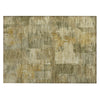 Piper Looms Chantille Abstract ACN2069 Khaki Machine Washable Area Rug Scatter Main Image