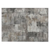 Piper Looms Chantille Abstract ACN2069 Pewter Machine Washable Area Rug Scatter Main Image