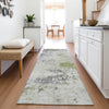 Piper Looms Chantille Abstract ACN2070 Linen Machine Washable Area Rug Runner Lifestyle Image Feature
