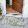 Piper Looms Chantille Abstract ACN2070 Linen Machine Washable Area Rug Scatter Outdoor Lifestyle Image Feature
