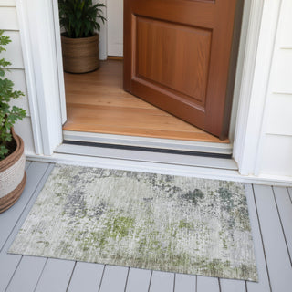Piper Looms Chantille Abstract ACN2070 Linen Machine Washable Area Rug Scatter Outdoor Lifestyle Image Feature