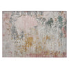 Piper Looms Chantille Abstract ACN2070 Pink Machine Washable Area Rug Scatter Main Image