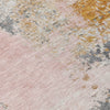 Piper Looms Chantille Abstract ACN2070 Pink Machine Washable Area Rug Swatch Image