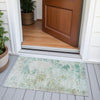 Piper Looms Chantille Abstract ACN2070 Putty Machine Washable Area Rug Scatter Outdoor Lifestyle Image Feature