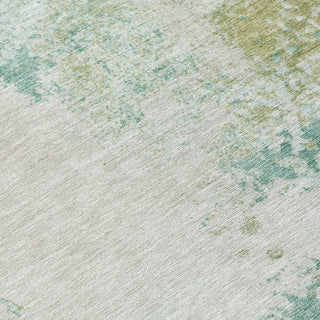 Piper Looms Chantille Abstract ACN2070 Putty Machine Washable Area Rug Swatch Image