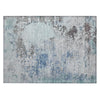 Piper Looms Chantille Abstract ACN2070 Turquoise Machine Washable Area Rug Scatter Main Image