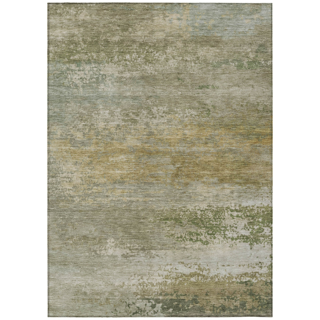 Piper Looms Chantille Abstract ACN2071 Beige Machine Washable Area Rug main image