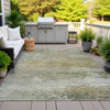 Piper Looms Chantille Abstract ACN2071 Beige Machine Washable Area Rug Outdoor Lifestyle Image Feature