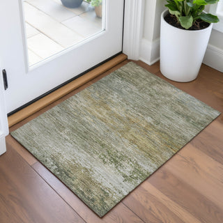Piper Looms Chantille Abstract ACN2071 Beige Machine Washable Area Rug Scatter Lifestyle Image Feature
