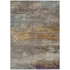 Piper Looms Chantille Abstract ACN2071 Brown Machine Washable Area Rug main image
