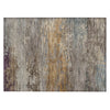 Piper Looms Chantille Abstract ACN2071 Brown Machine Washable Area Rug Scatter Main Image