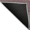 Piper Looms Chantille Abstract ACN2071 Merlot Machine Washable Area Rug Backing Image