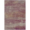 Piper Looms Chantille Abstract ACN2071 Merlot Machine Washable Area Rug main image