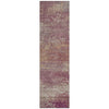 Piper Looms Chantille Abstract ACN2071 Merlot Machine Washable Area Rug Runner Main Image