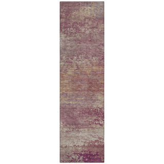Piper Looms Chantille Abstract ACN2071 Merlot Machine Washable Area Rug Runner Main Image