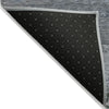 Piper Looms Chantille Abstract ACN2071 Pewter Machine Washable Area Rug Backing Image