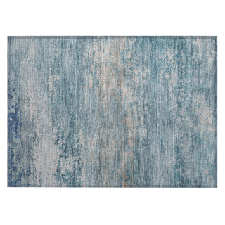 Piper Looms Chantille Abstract ACN2071 Sky Machine Washable Area Rug Scatter Main Image