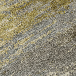 Piper Looms Chantille Abstract ACN2071 Taupe Machine Washable Area Rug Swatch Image