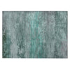 Piper Looms Chantille Abstract ACN2071 Teal Machine Washable Area Rug Scatter Main Image