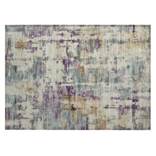 Piper Looms Chantille Abstract ACN2072 Linen Machine Washable Area Rug Scatter Main Image