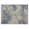 Piper Looms Chantille Abstract ACN2073 Denim Machine Washable Area Rug Scatter Main Image
