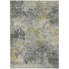 Piper Looms Chantille Abstract ACN2073 Pewter Machine Washable Area Rug main image