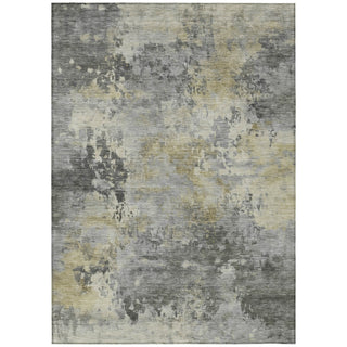 Piper Looms Chantille Abstract ACN2073 Pewter Machine Washable Area Rug main image