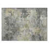 Piper Looms Chantille Abstract ACN2073 Pewter Machine Washable Area Rug Scatter Main Image