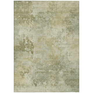 Piper Looms Chantille Abstract ACN2073 Sage Machine Washable Area Rug main image