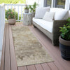 Piper Looms Chantille Abstract ACN2073 Tan Machine Washable Area Rug Runner Outdoor Lifestyle Image Feature