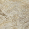Piper Looms Chantille Abstract ACN2073 Tan Machine Washable Area Rug Swatch Image