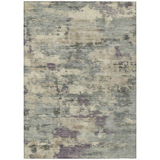 Piper Looms Chantille Abstract ACN2074 Sage Machine Washable Area Rug main image