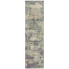 Piper Looms Chantille Abstract ACN2074 Sage Machine Washable Area Rug Runner Main Image