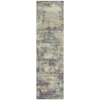 Piper Looms Chantille Abstract ACN2074 Sage Machine Washable Area Rug Runner Main Image
