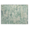 Piper Looms Chantille Abstract ACN2074 Teal Machine Washable Area Rug Scatter Main Image