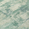 Piper Looms Chantille Abstract ACN2074 Teal Machine Washable Area Rug Swatch Image
