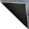 Piper Looms Chantille Abstract ACN2075 Blue Machine Washable Area Rug Backing Image