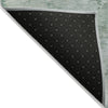 Piper Looms Chantille Abstract ACN2075 Mint Machine Washable Area Rug Backing Image