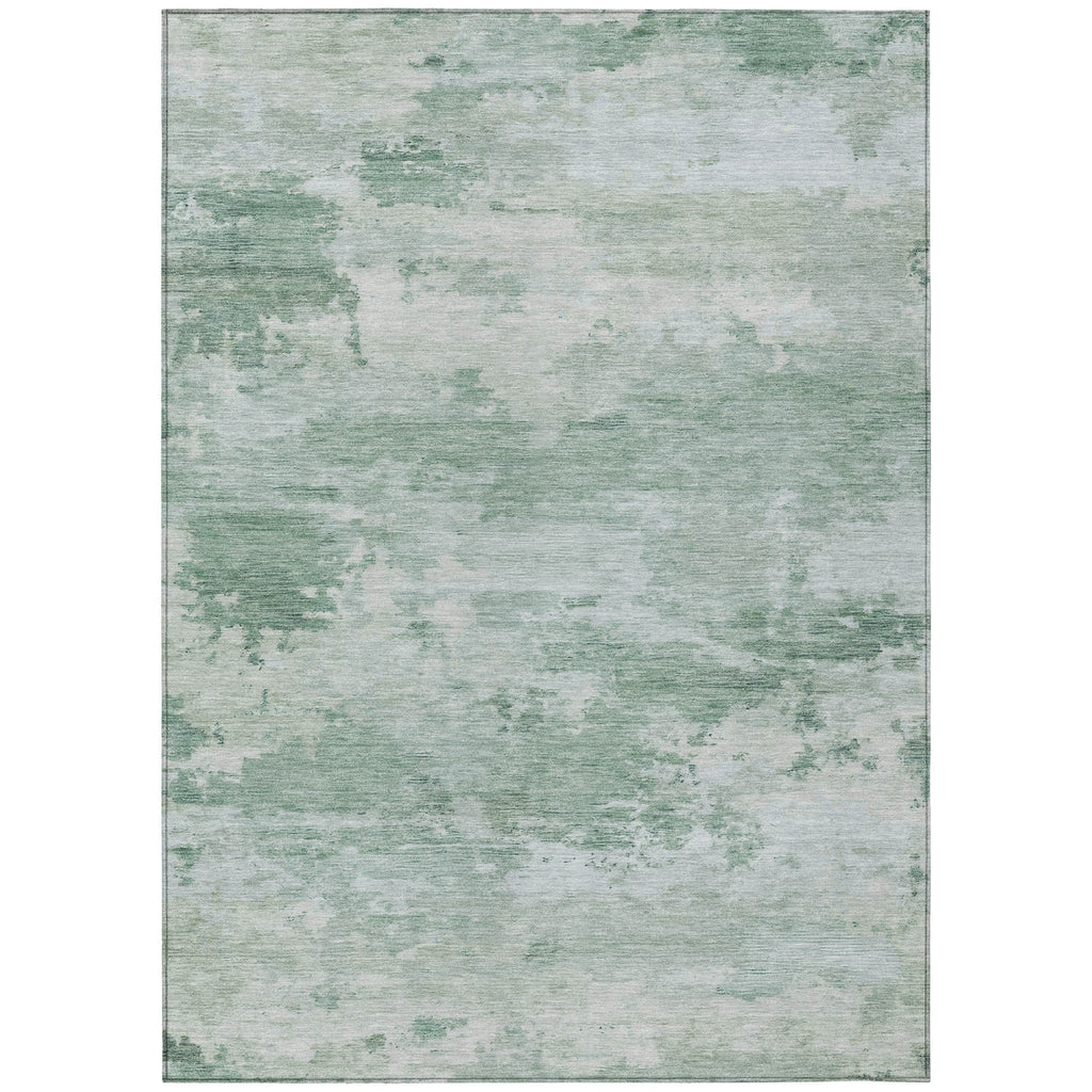 Piper Looms Chantille Abstract ACN2075 Mint Machine Washable Area Rug main image