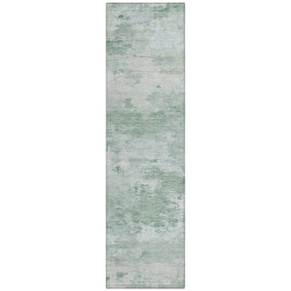Piper Looms Chantille Abstract ACN2075 Mint Machine Washable Area Rug Runner Main Image