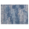 Piper Looms Chantille Abstract ACN2075 Navy Machine Washable Area Rug Scatter Main Image