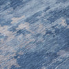 Piper Looms Chantille Abstract ACN2075 Navy Machine Washable Area Rug Swatch Image