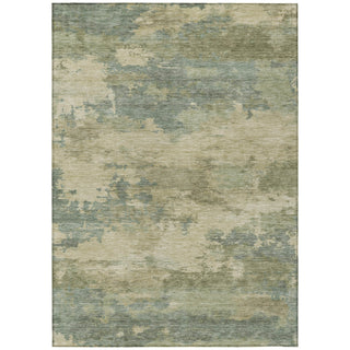 Piper Looms Chantille Abstract ACN2075 Seafoam Machine Washable Area Rug main image