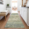 Piper Looms Chantille Abstract ACN2075 Seafoam Machine Washable Area Rug Runner Lifestyle Image Feature