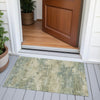 Piper Looms Chantille Abstract ACN2075 Seafoam Machine Washable Area Rug Scatter Outdoor Lifestyle Image Feature