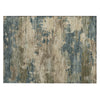 Piper Looms Chantille Abstract ACN2075 Teal Machine Washable Area Rug Scatter Main Image