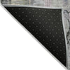 Piper Looms Chantille Abstract ACN2076 Blue Machine Washable Area Rug Backing Image