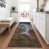 Piper Looms Chantille Coastal ACN2078 Brown Machine Washable Area Rug Runner Lifestyle Image Feature